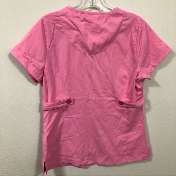 Dansko Women's Pink Scrub Top Shirt Size small - Picture 6 of 6